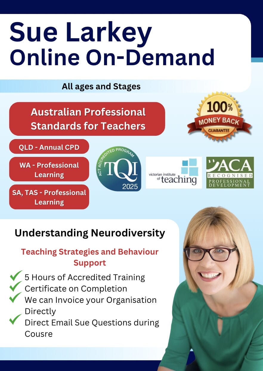 Teaching Students with Neurodiversity (AS, ADHD, PDA, ODD ... ) - Teaching Strategies & Behaviour Support