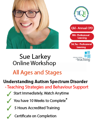 Making it a Success: Teaching & Behaviour Support Strategies for Students with an Autism Spectrum Disorder
